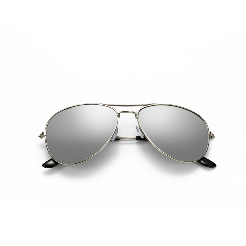Flight Style Mirrored Unisex Sunglasses